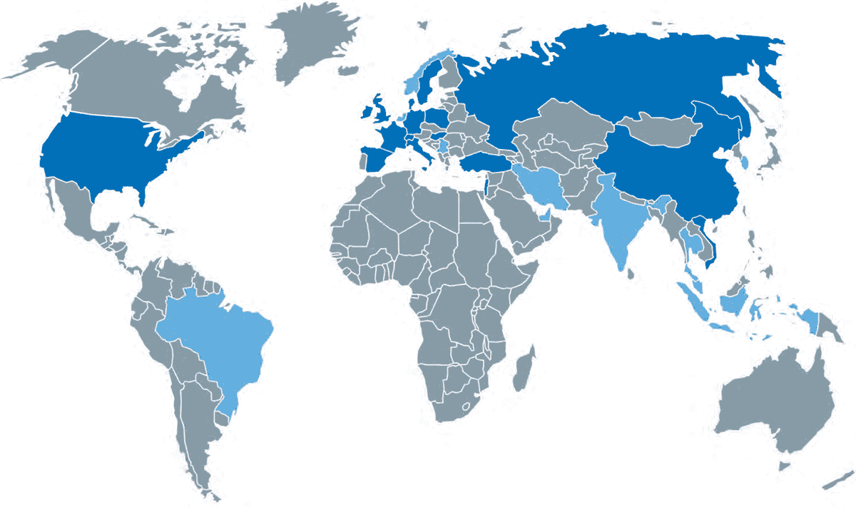 mapa sveta